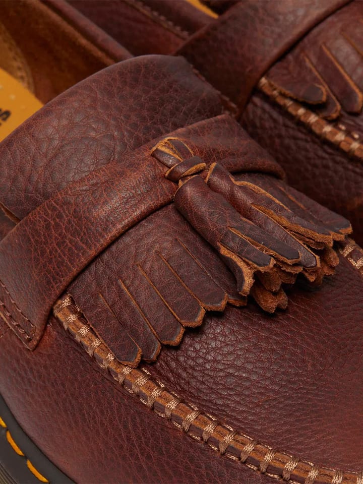 Dr. Martens Leder-Mokassins in Braun günstig kaufen
