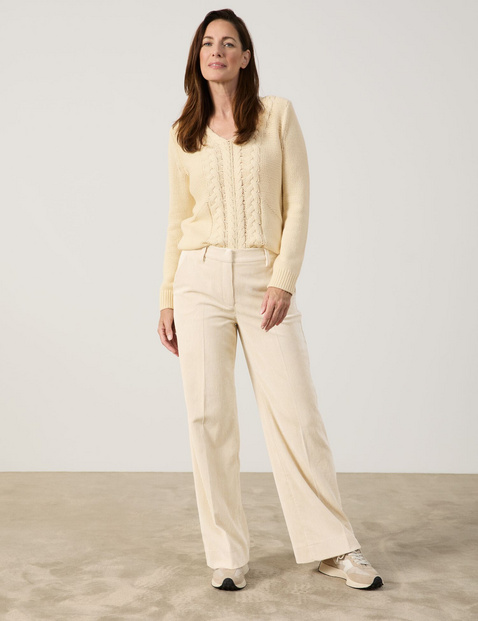 Cordhose MIR꞉JA WIDE LEG