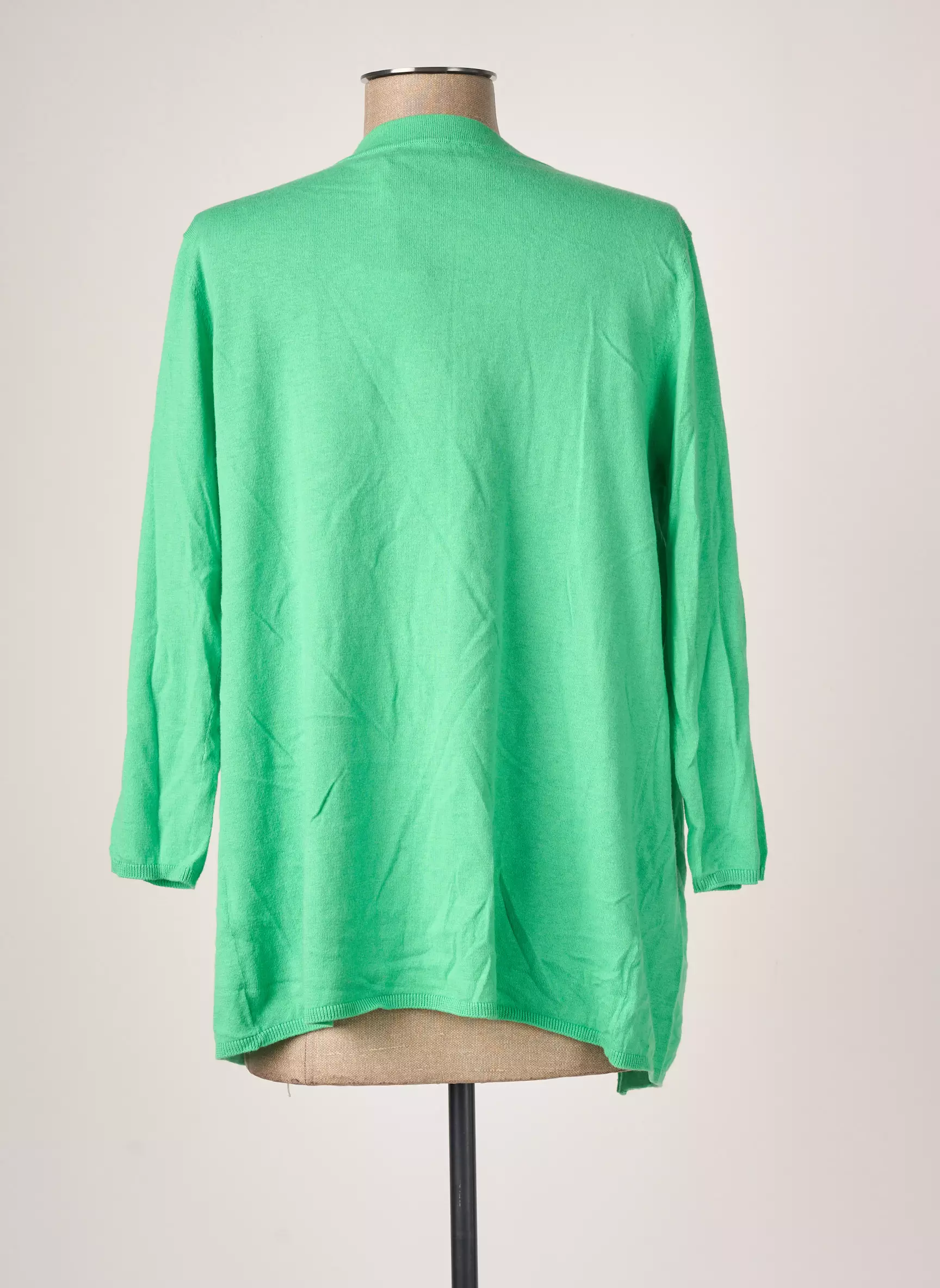 Estheme Cardigans Femme couleur vert