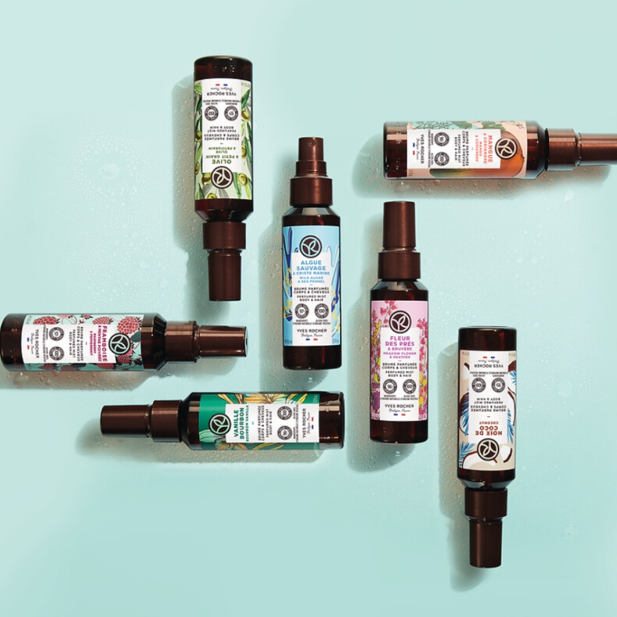 Parfümiertes Duftspray  Körper & Haare Kokosnuss