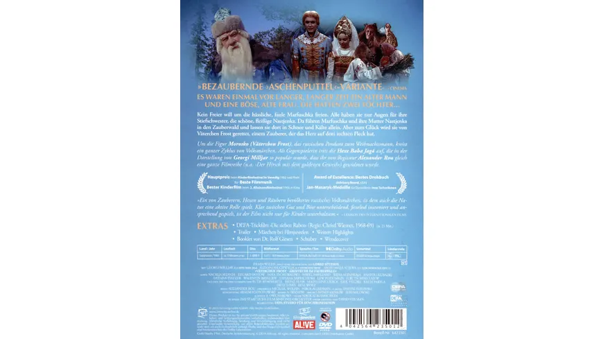 Väterchen Frost - Abenteuer im Zauberwald (Filmjuwelen / DEFA-Märchen)