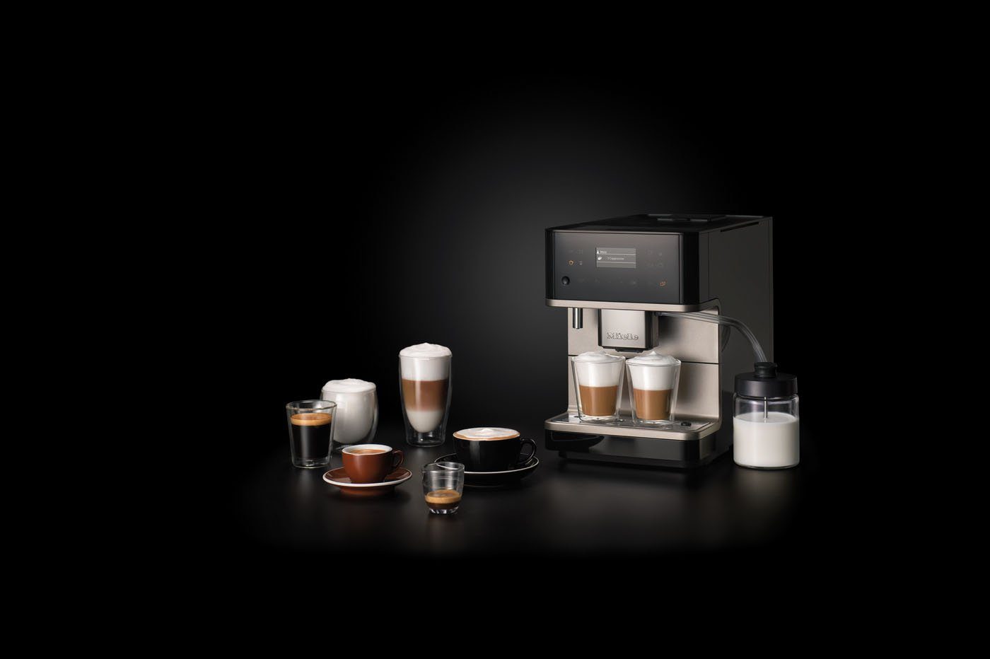Miele Kaffeevollautomat CM 6160 MilkPerfection, Genießerprofile, Kaffeekannenfunktion