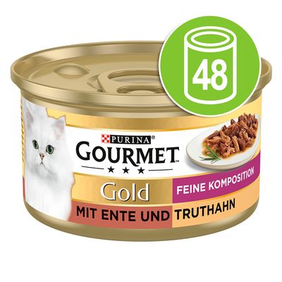 Sparpaket Gourmet Gold Feine Komposition 48 x 85 g