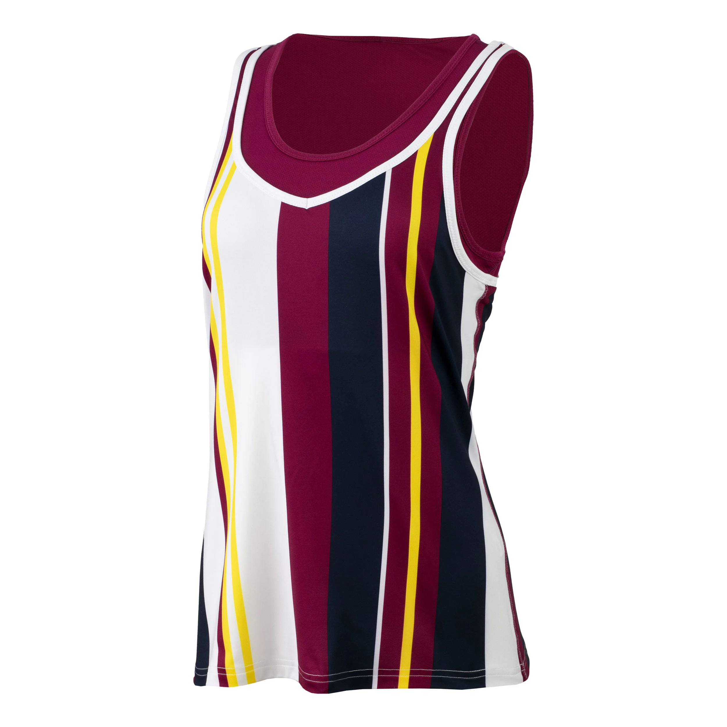 Emma 2 In 1 Tank-Top Damen - Weiß, Blau