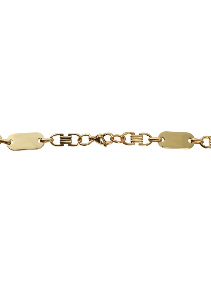 Adeliás Adeliás Neuheit 2025 - Unisex Edelstahl Halskette in gold günstig kaufen