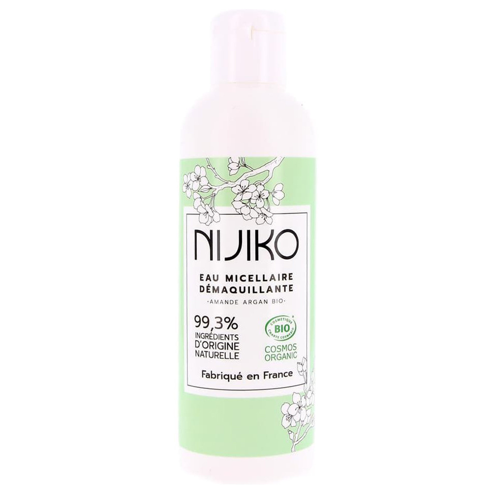 nijiko Eau Micellaire Bio pour Peau Sèche Démaquillant et nettoyant