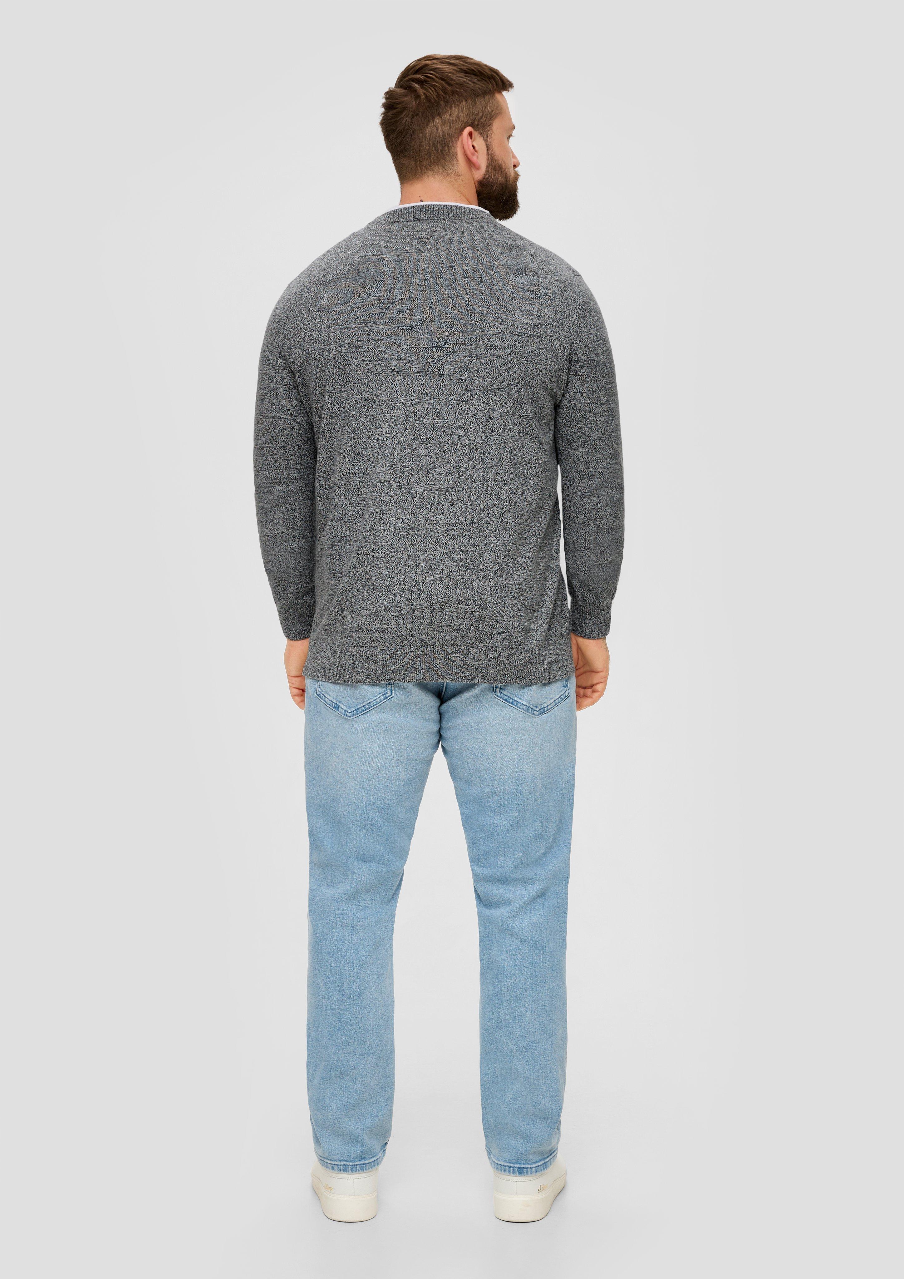 Strickpullover aus Effektgarn  2143366-98X1