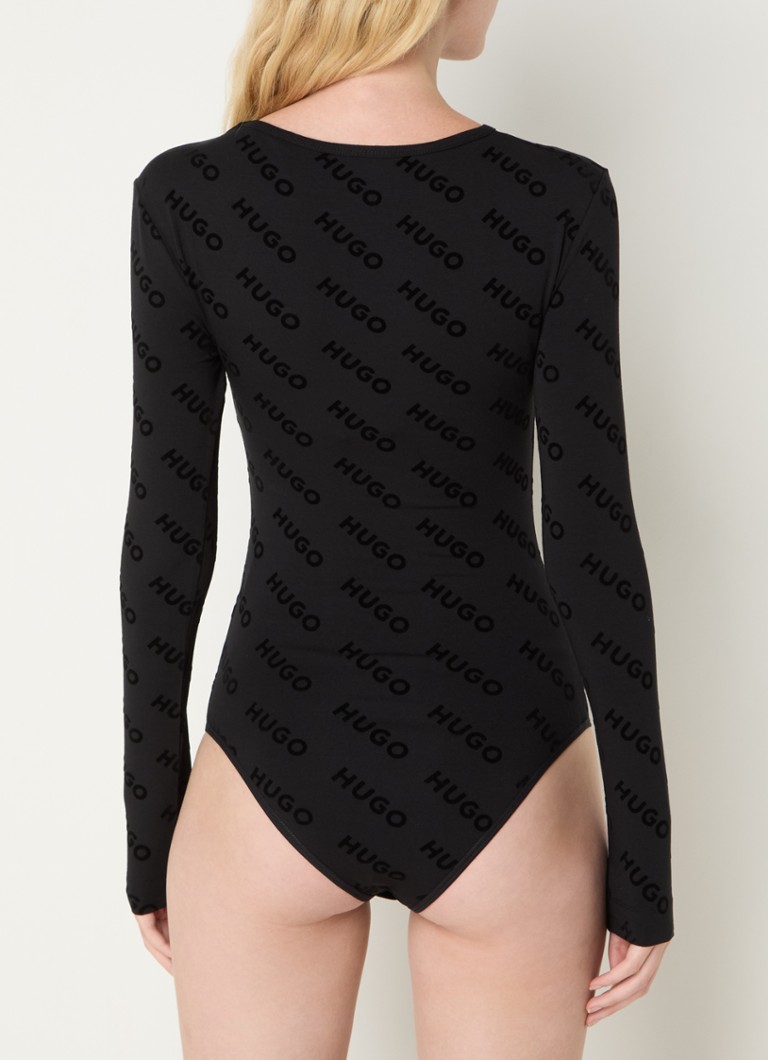 Body HUGO BOSS Vlocky con logo stampato