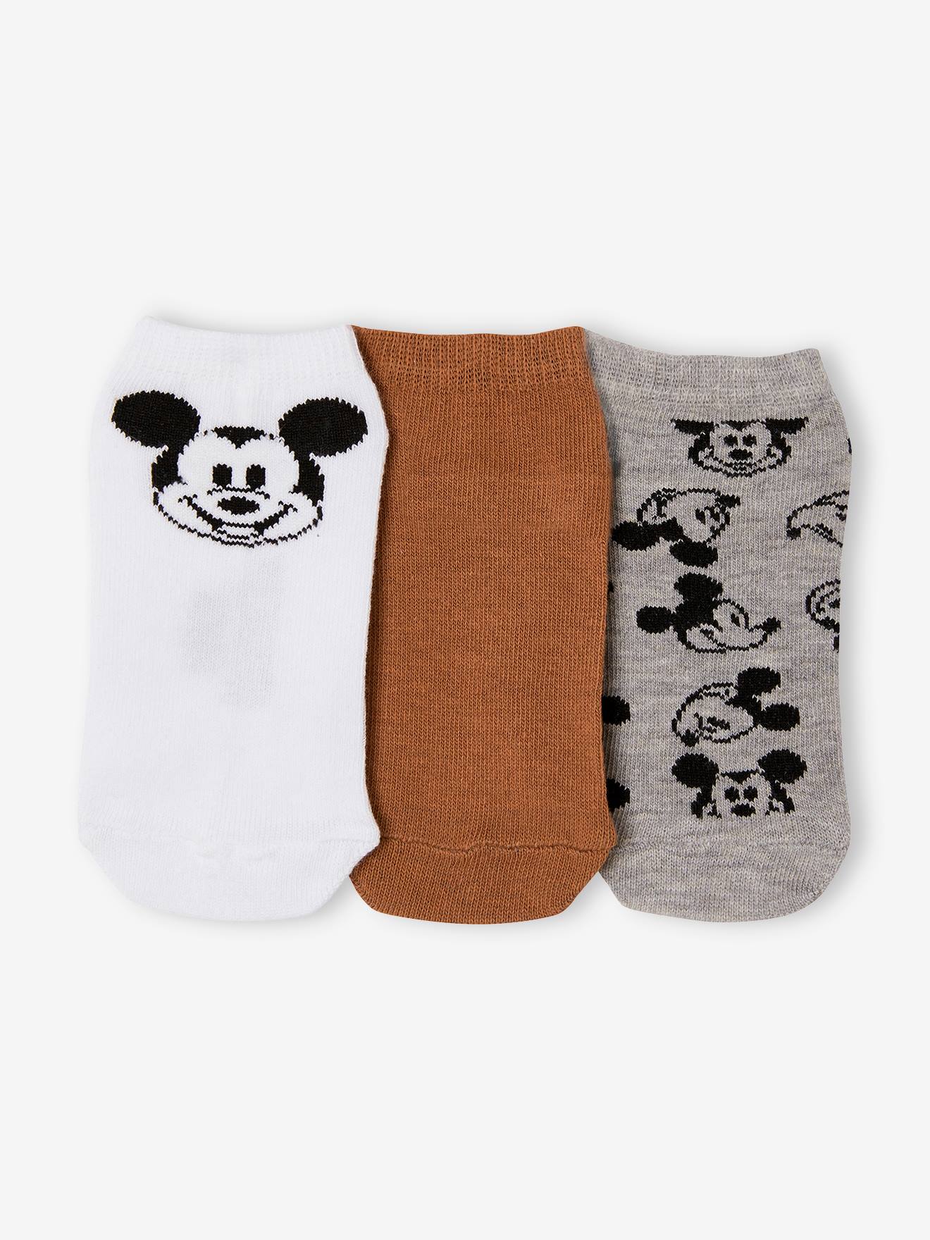 Mickey 3er-Pack Kinder Socken Disney MICKY MAUS - senfgelb