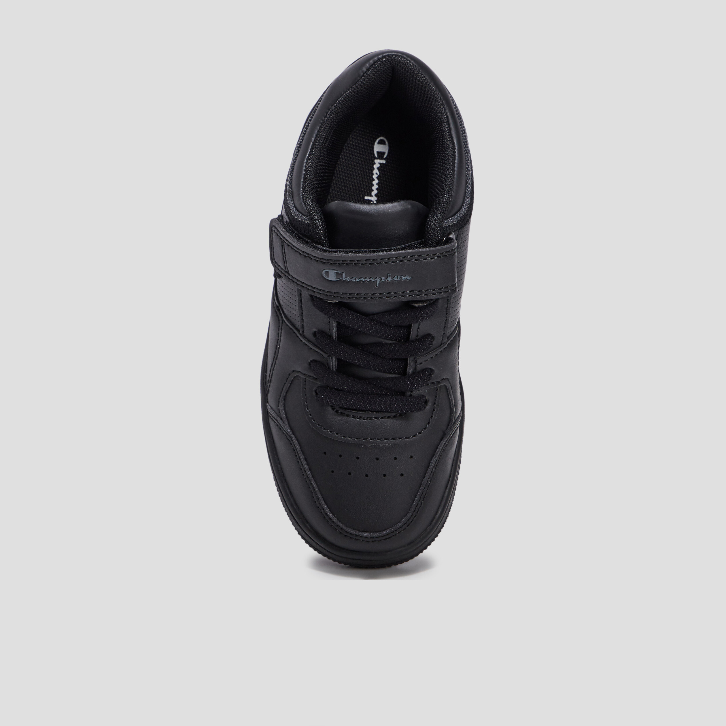 Tennis à lacets Champion Rebound noir garçon | La Halle