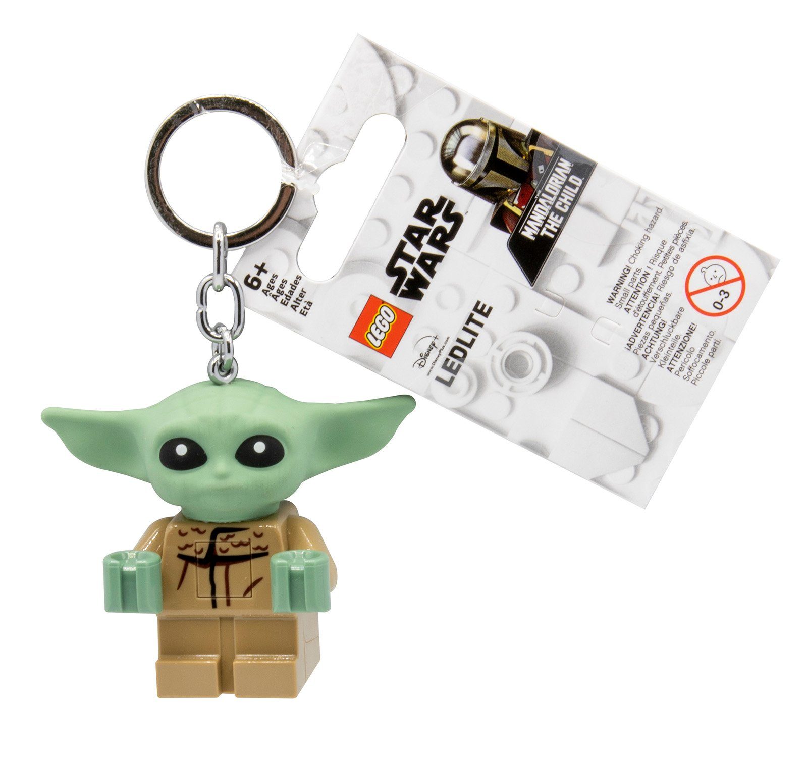 Joy Toy Schlüsselanhänger The Mandalorian LEGO Schlüssel anhänger mit Taschenlampe