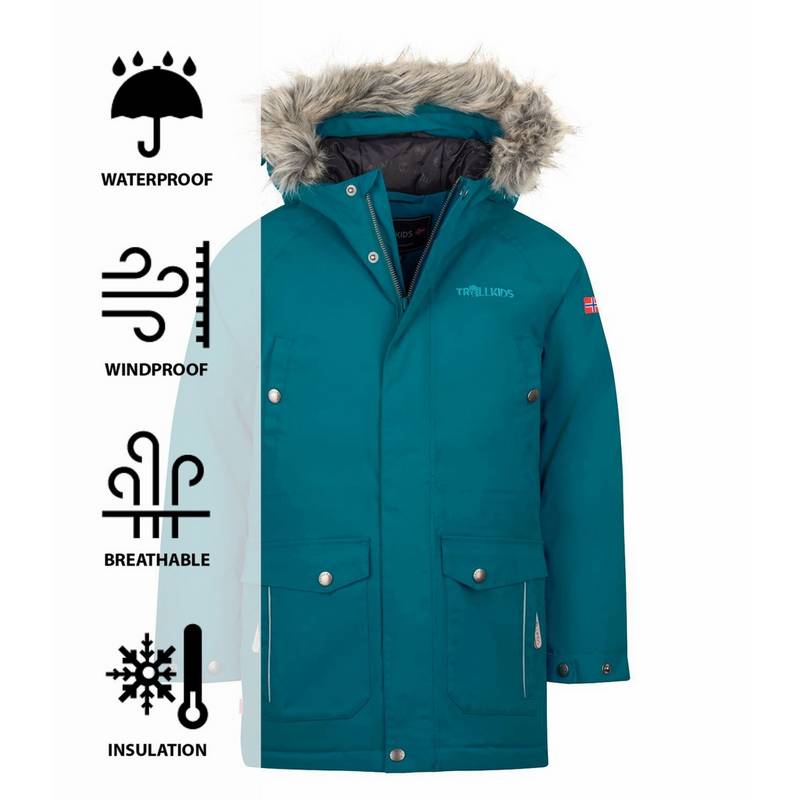Trollkids Nordkapp Winterjacke Kinder