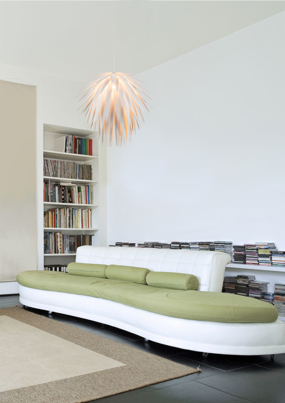 Globo Lighting - NALA - Hängeleuchte Kunststoff weiß, 1x E27