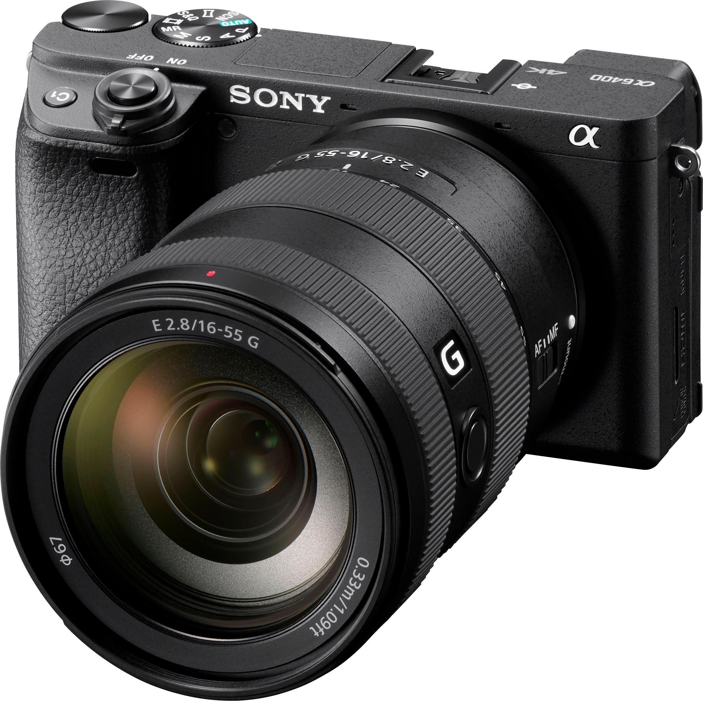 Sony SEL1655G E-Mount Standard Zoom Objektiv, (E 16-55mm F2.8 G, APS-C)