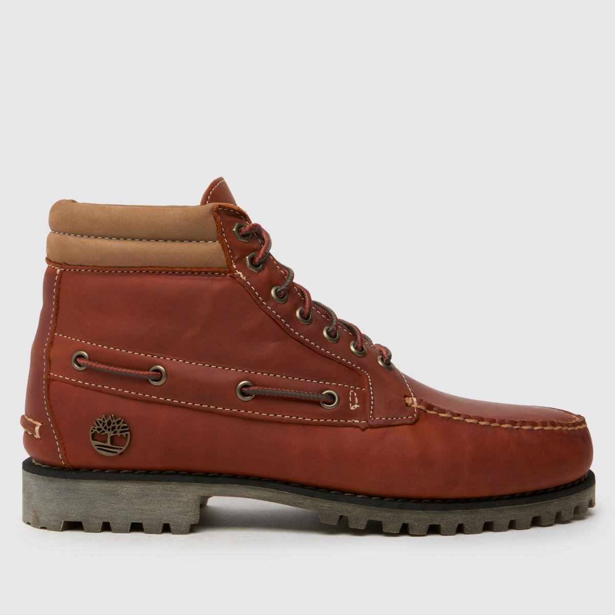 Timberland Authentic 7-lyukú csizma barna színben