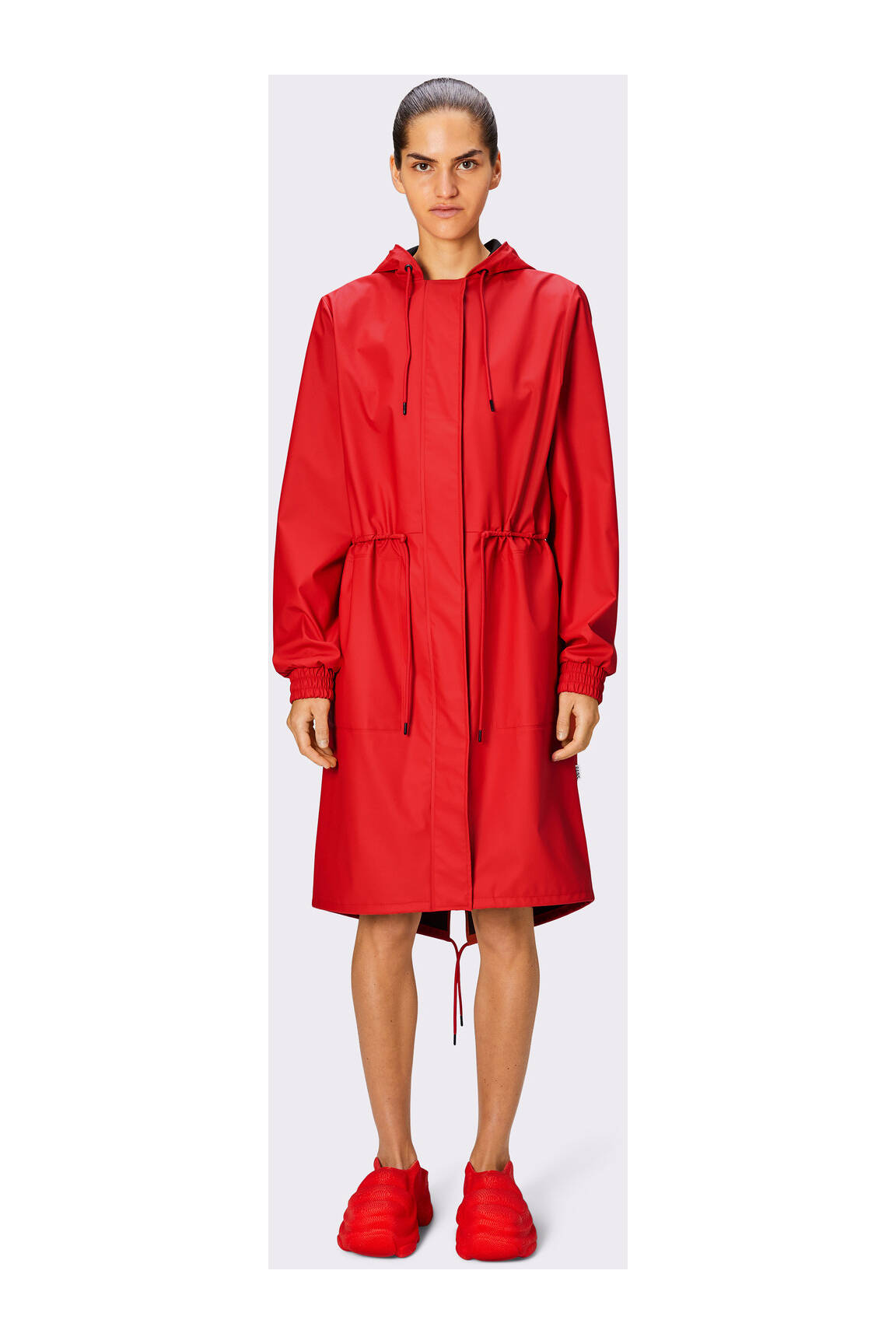 Rains Impermeables Trenchs Femme couleur rouge