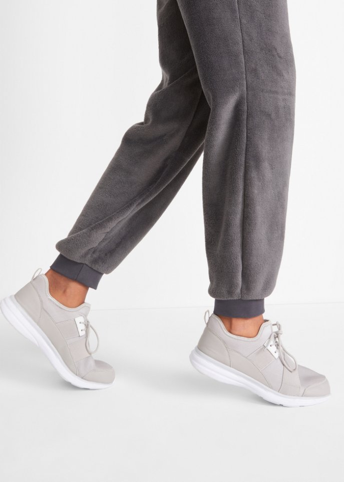Fleece Jogginghose mit Bündchen