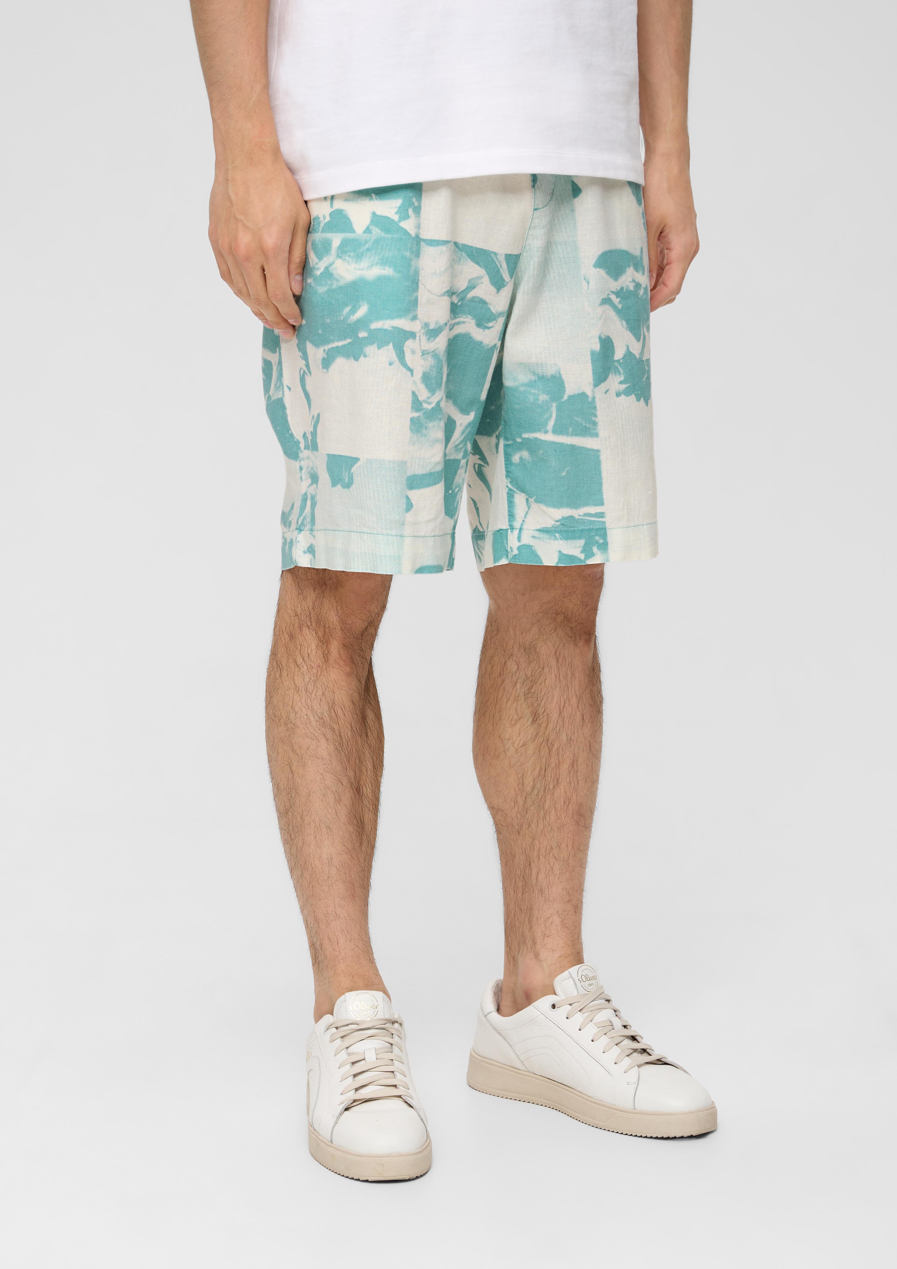 Bermudas aus Leinenmix  2128992-01A9