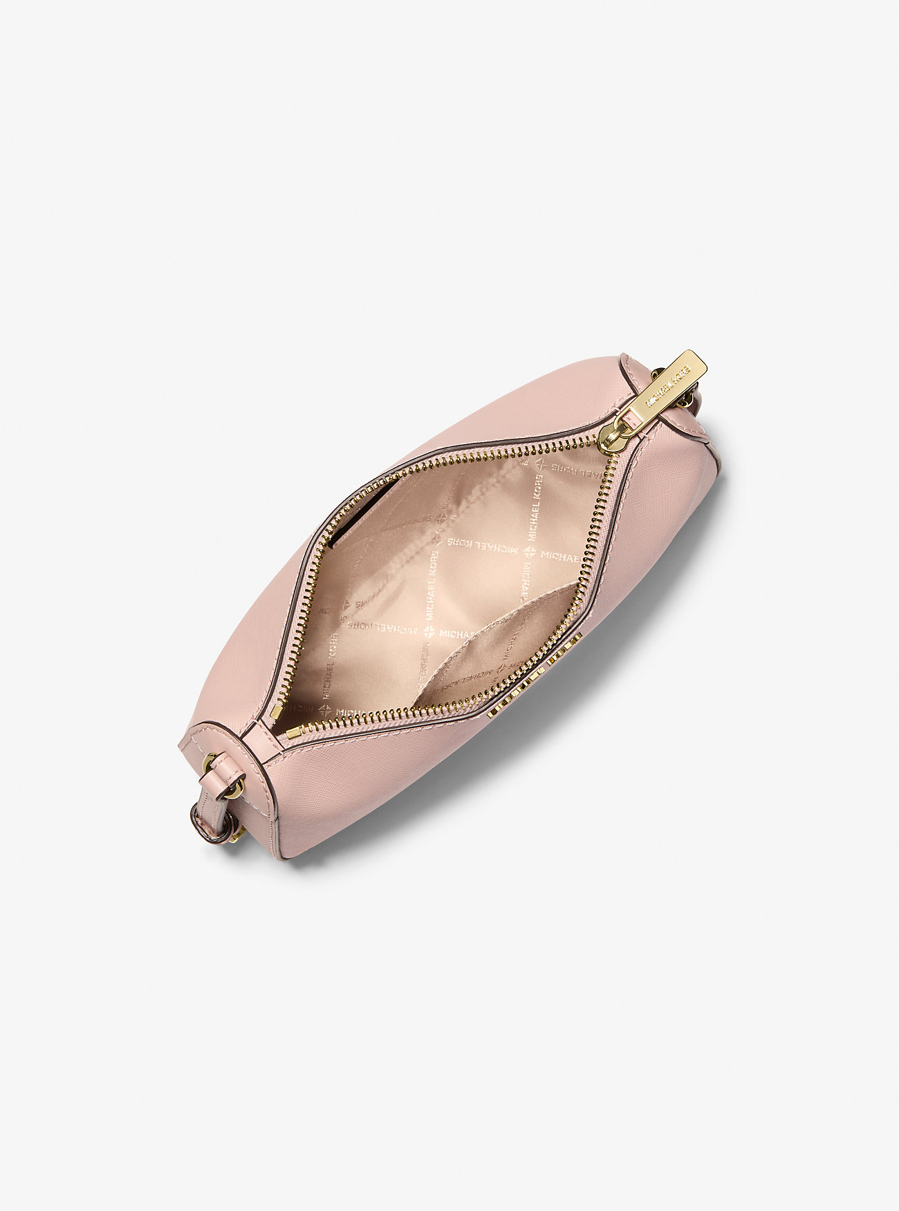 Jet Set Medium Saffiano Skinnveske - MYK ROSA