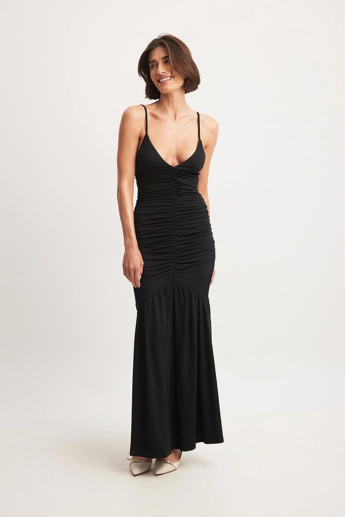 Gathered Dress Maxi Dress
