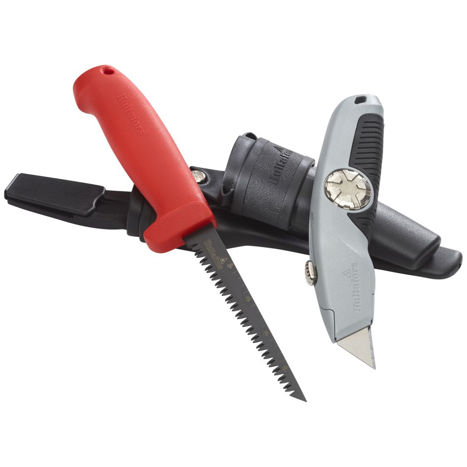Hultafors HU381060 dobbelt hylster med kniv JS & URA