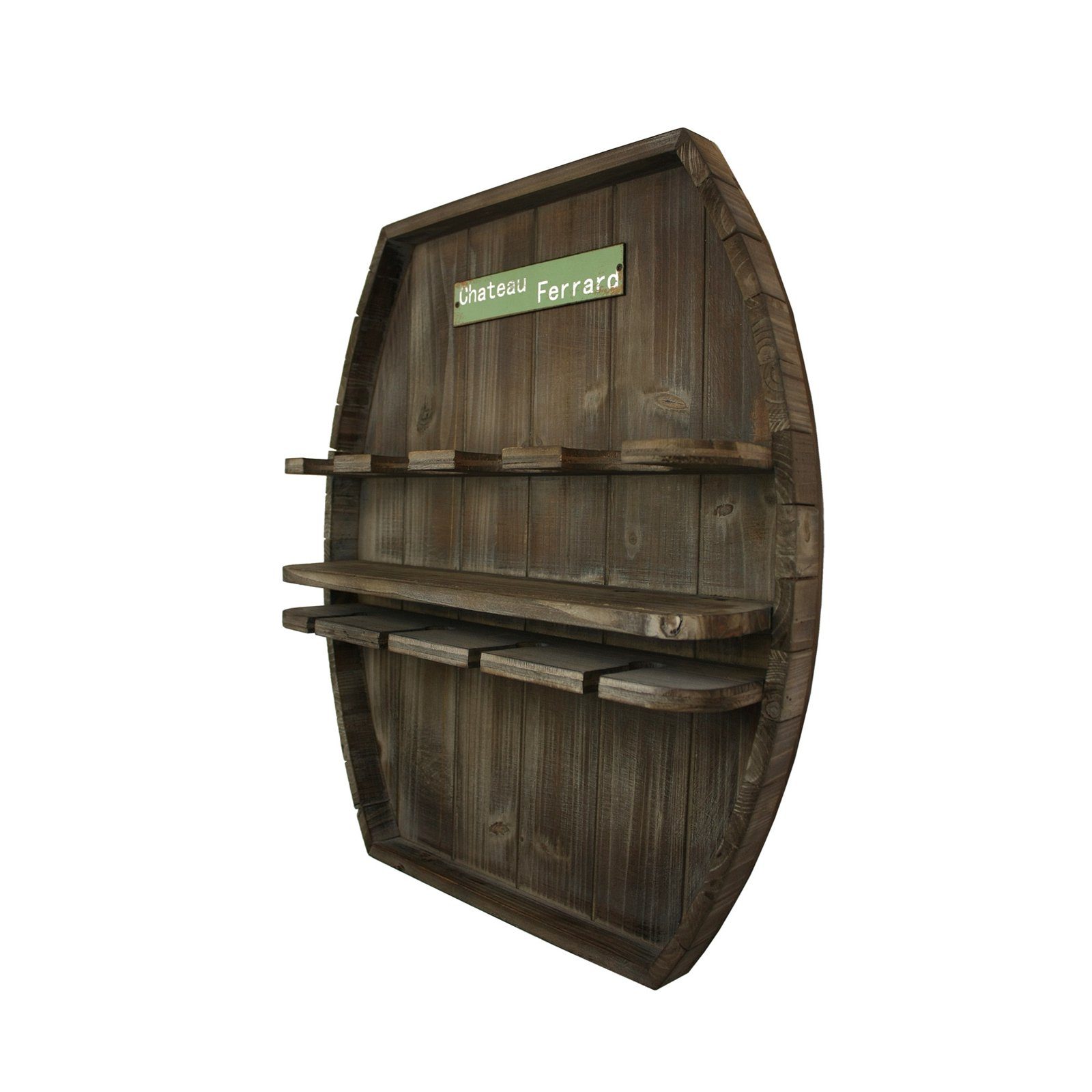 HTI-Line Weinregal Wandbar Weinfass Likörbar Grappabar Weinbar