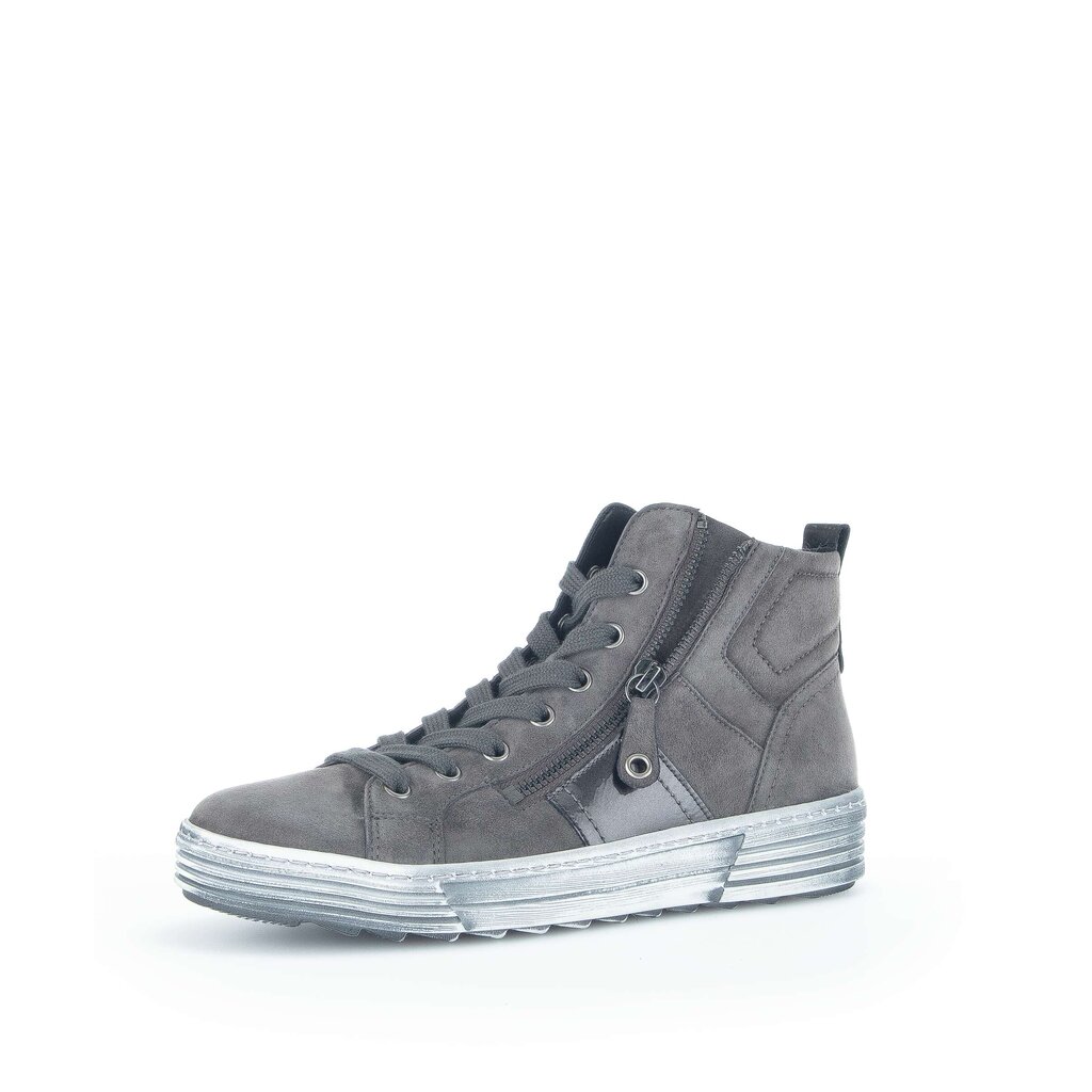 Gabor fashion Schnürstiefelette grau