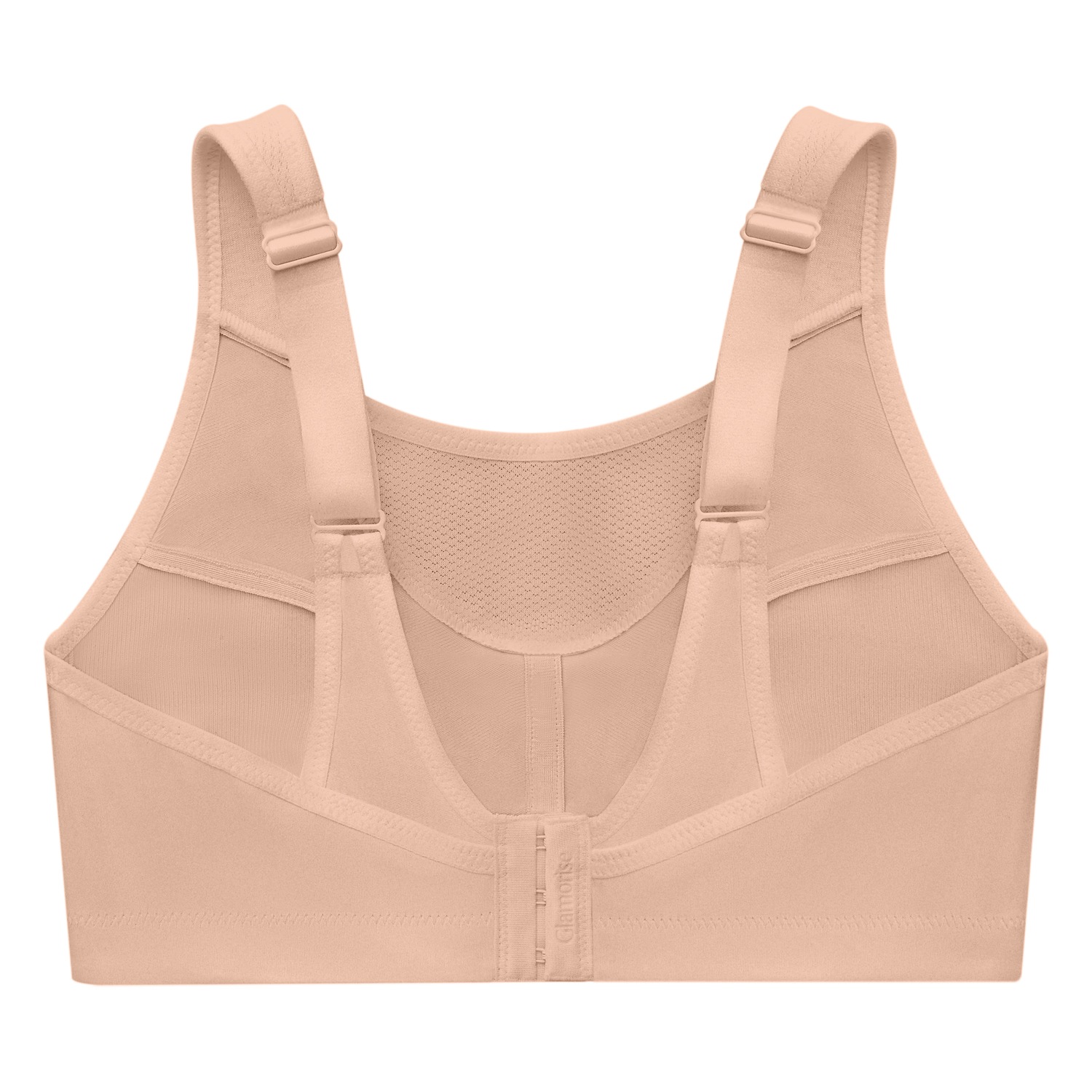Sport-Bustier mit bestem Halt - Kaffee