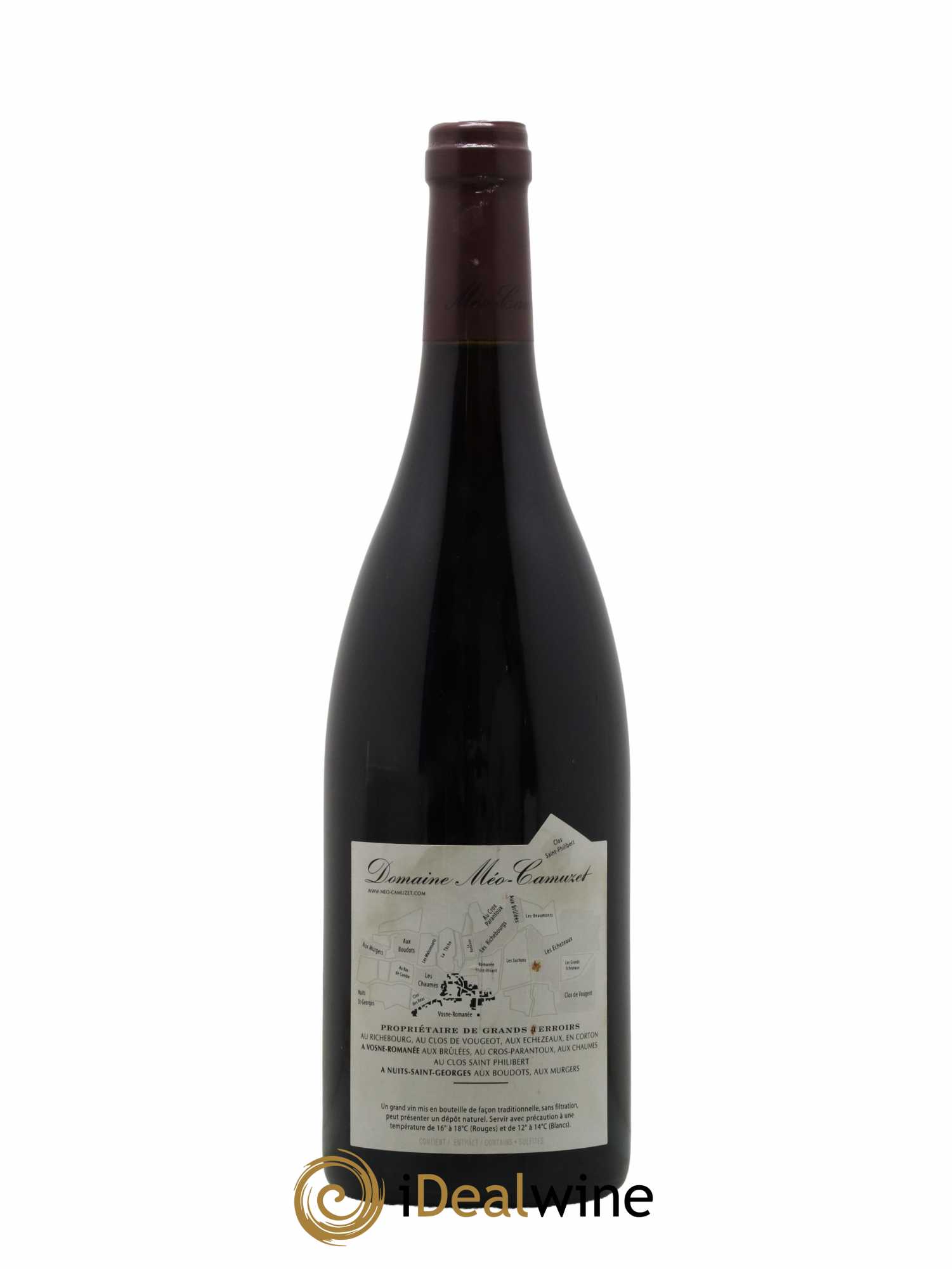 Vosne-Romanée 1er Cru Les Chaumes Méo-Camuzet (Domaine)  2007 - Lot de 1 Bouteille