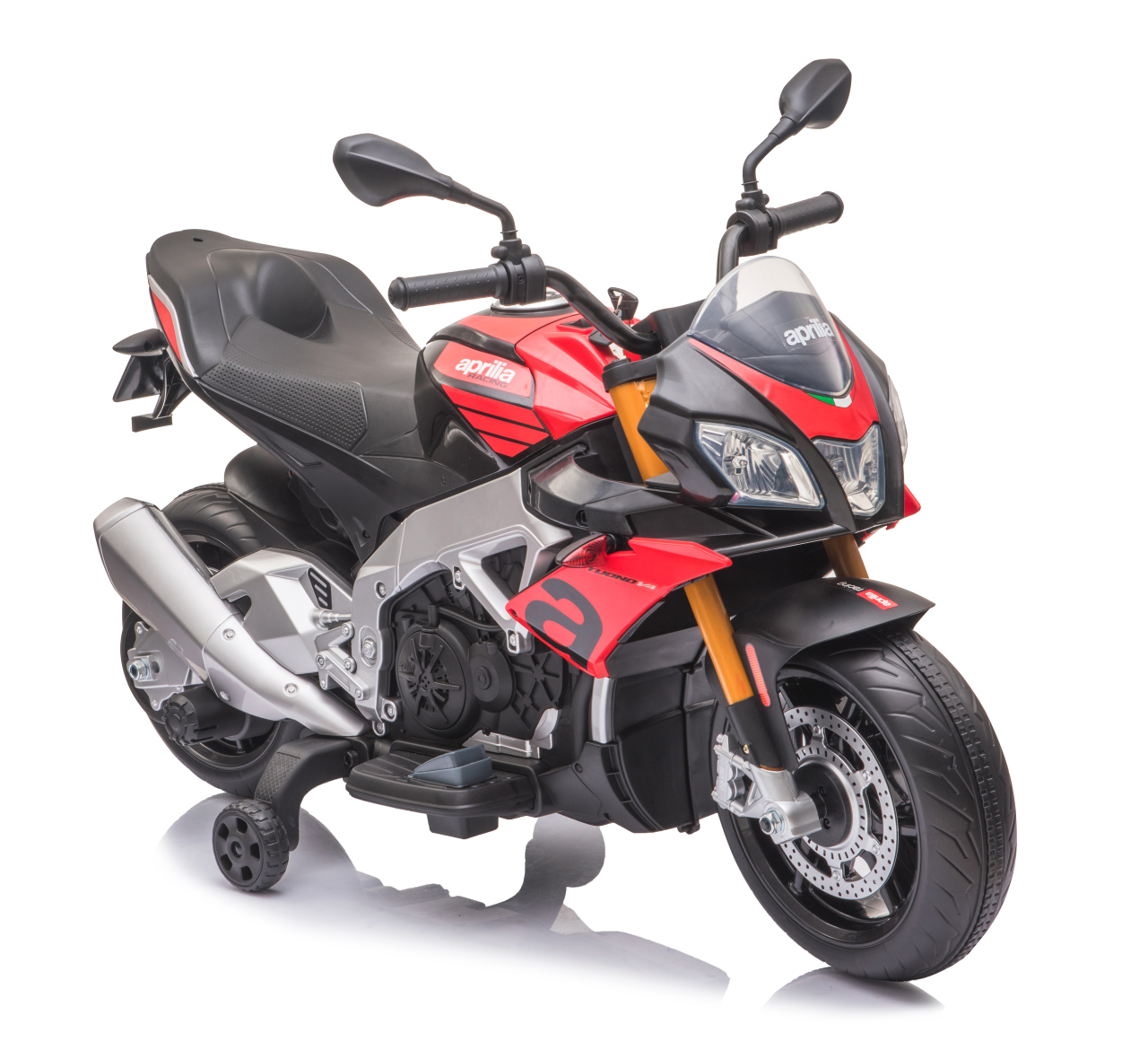 Jamara e.K. JAMARA-460587-Ride-on Aprilia Tuono V4 1100 RR rot 12V