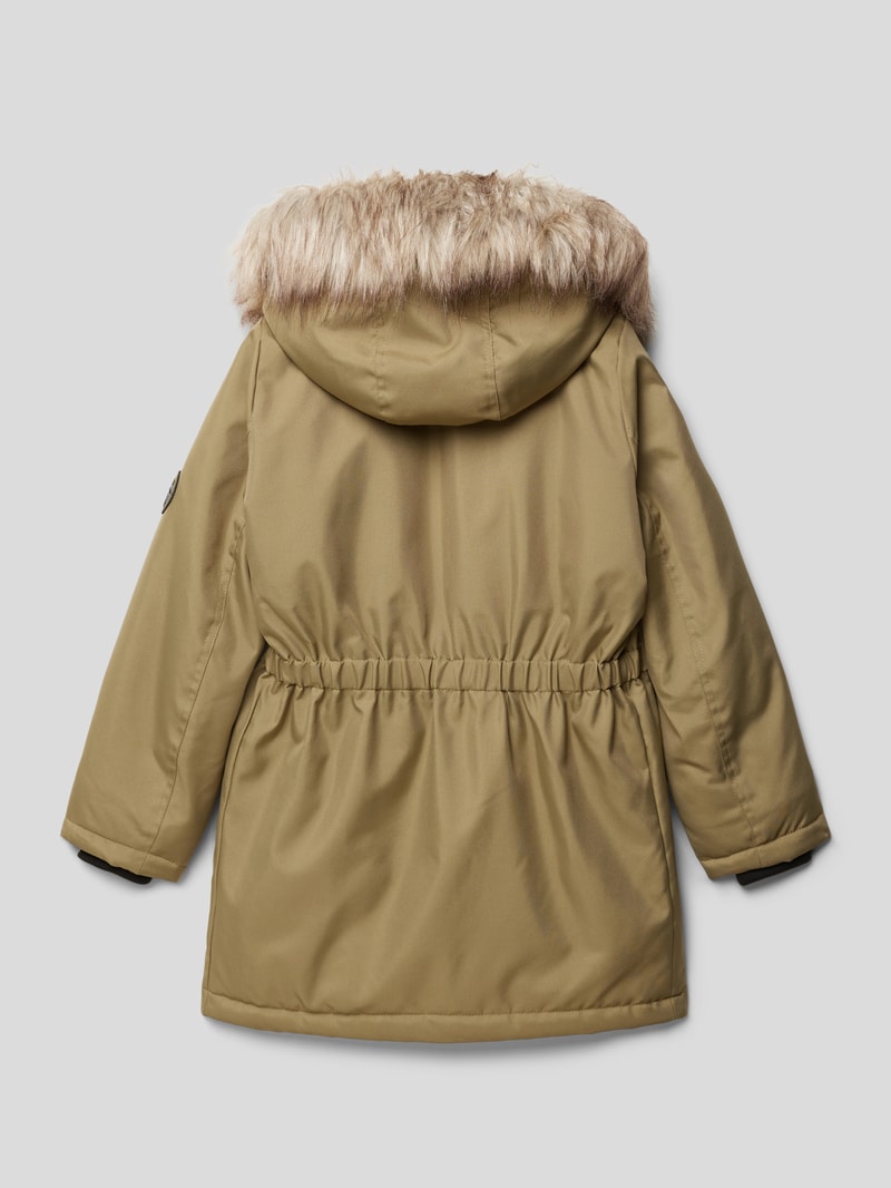 Parka mit Kapuze Modell 'KOGIRIS' in schilf