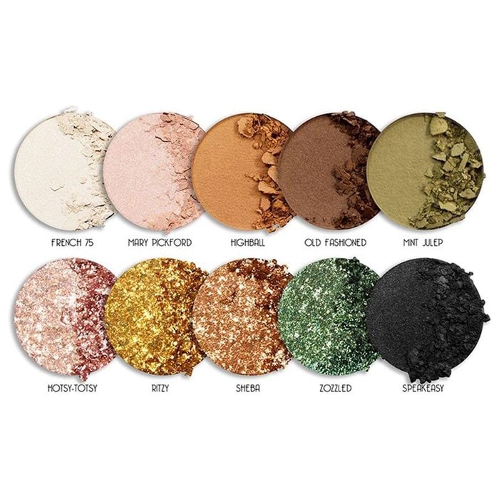 Golden Gatsby Glam 10c Palette