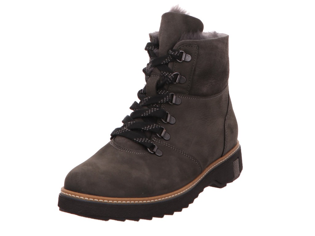 WALDLÄUFER Schnür-Stiefeletten grau Hitomi