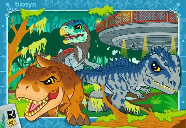 Kinderpuzzle ab 4 Jahren - Leben in der Wildnis - 24 Teile