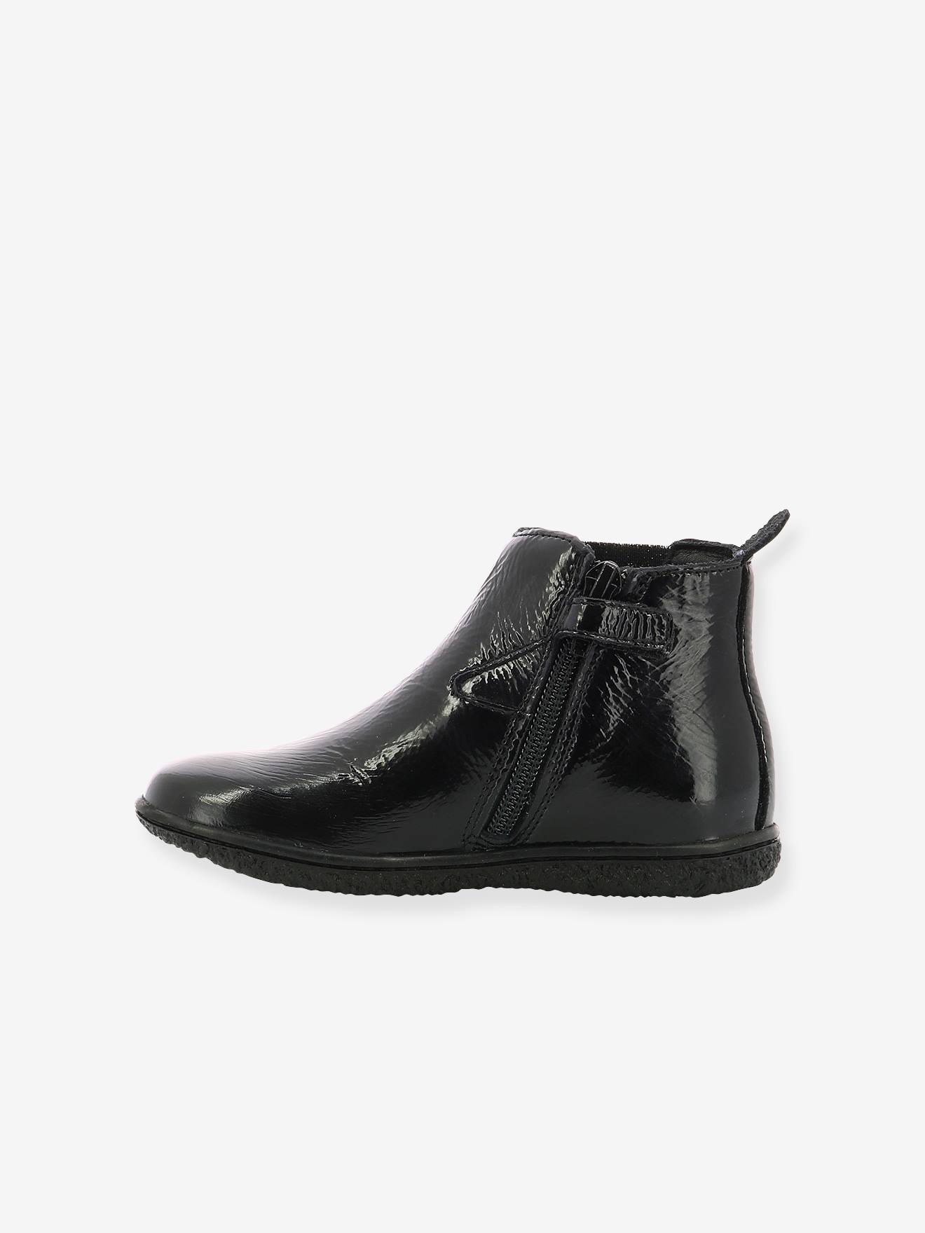 Boots fille Vermillon KICKERS® camel zèbre