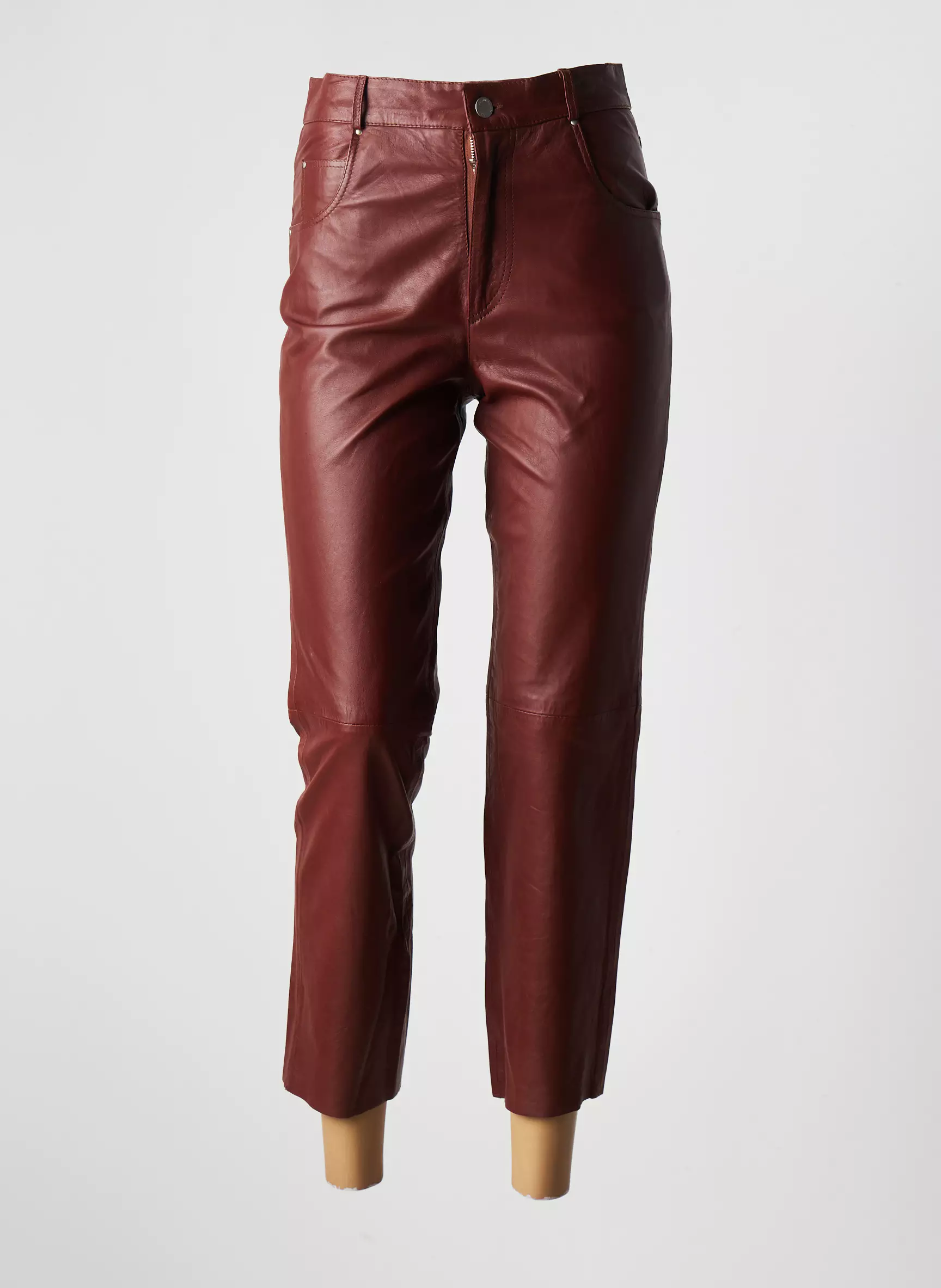 La Petite Etoile Pantalon7 8 Femme couleur marron