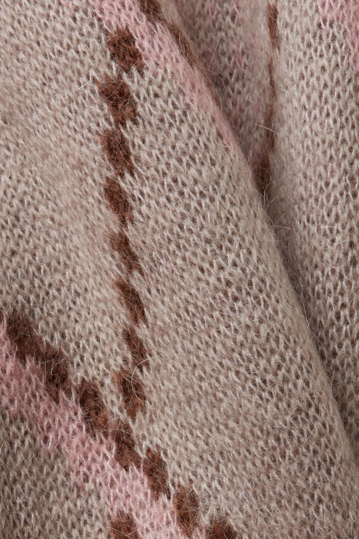 Wollmix-Pullover mit Mohair