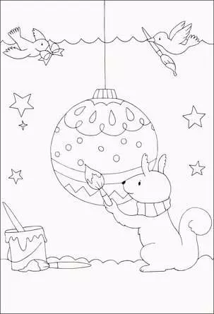 Weihnachten - malen & träumen