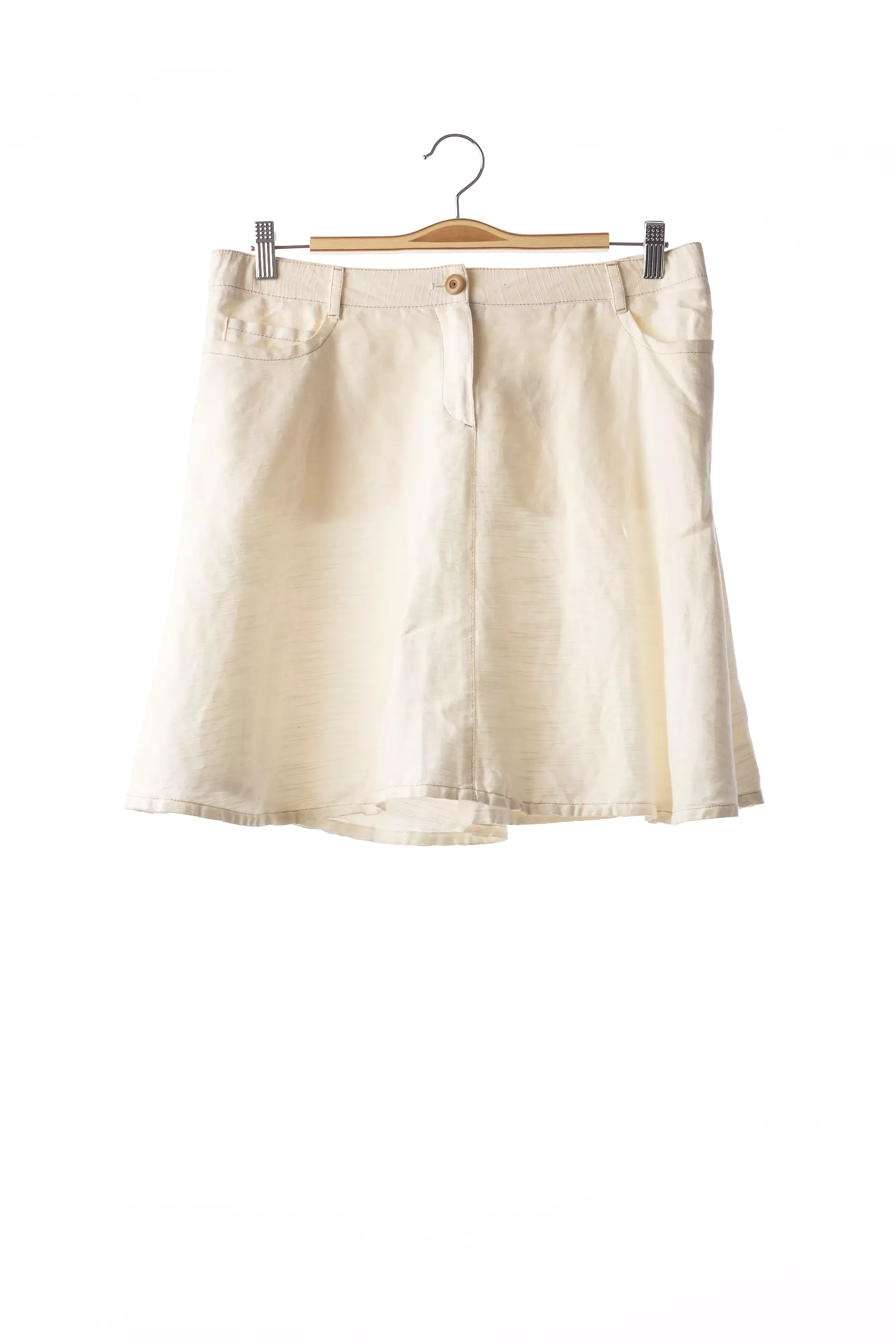 Miu Miu Jupes Courtes Femme couleur beige