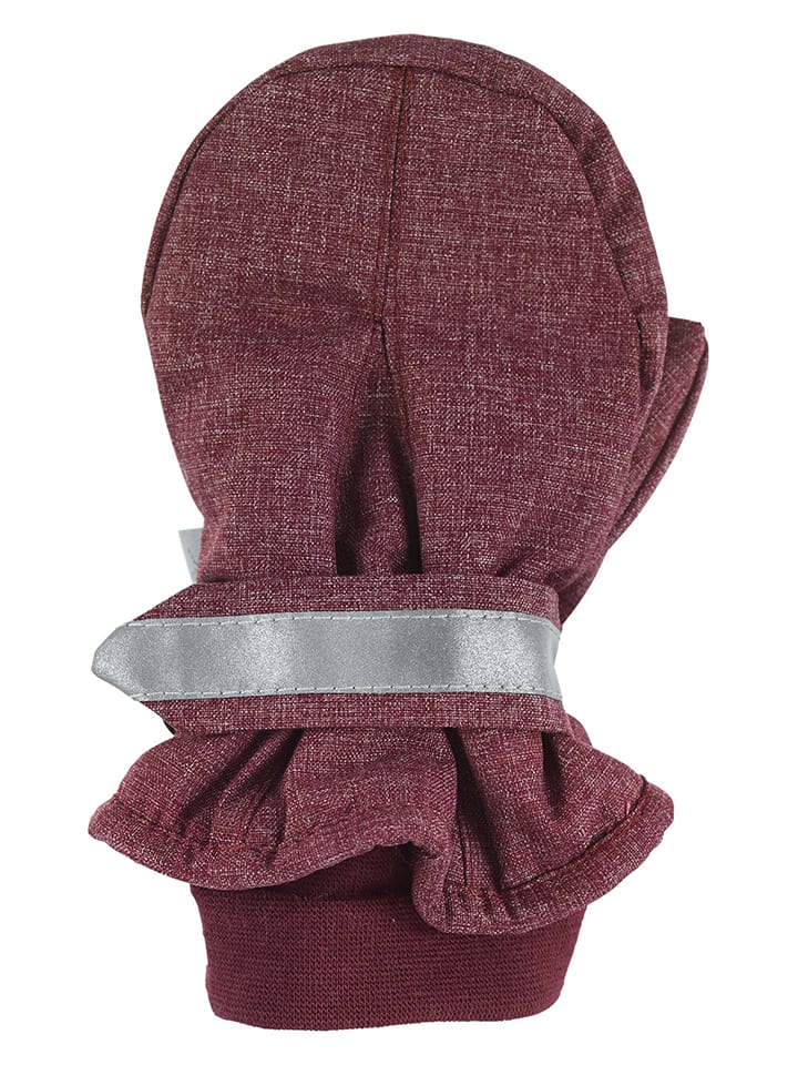 Sterntaler Funktionsfäustlinge in Bordeaux/ Weiß günstig kaufen