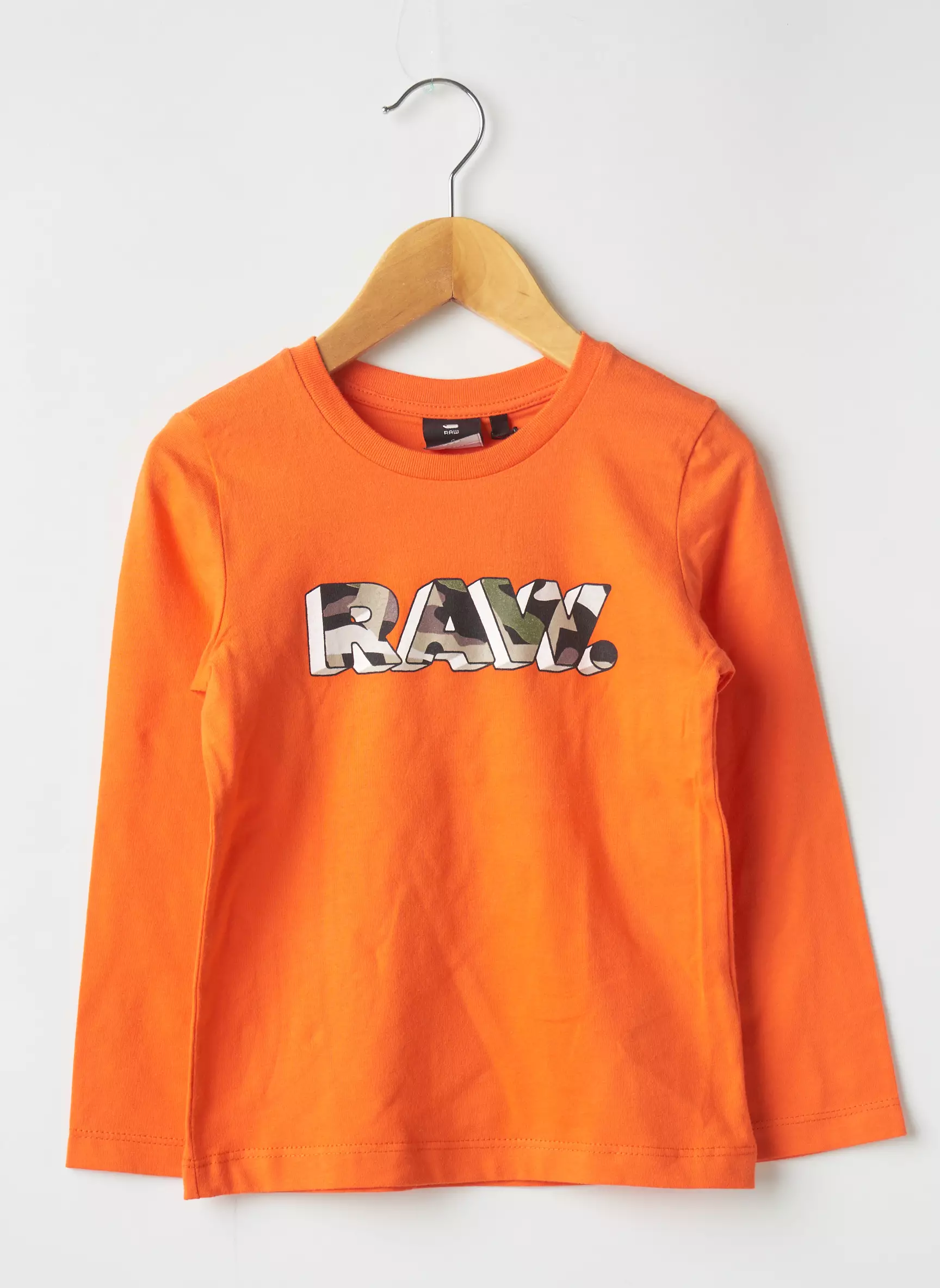 G Star Tshirts Garcon couleur orange