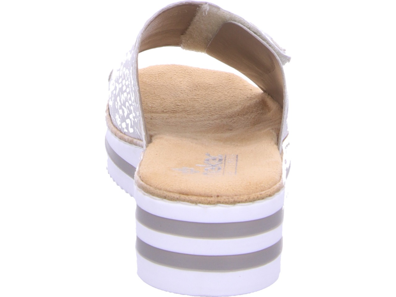 RIEKER Klassische Sandalen grau