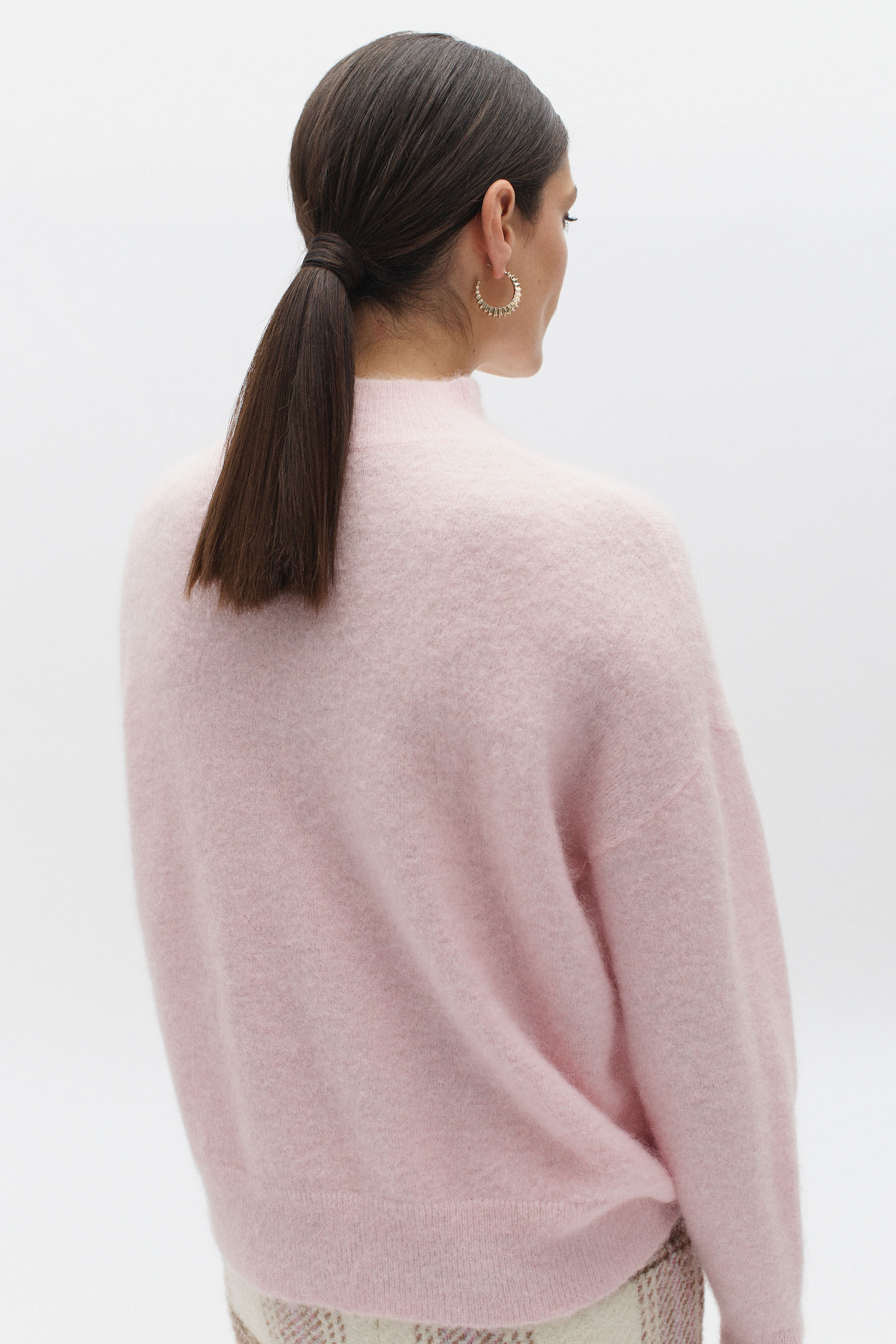 pull tamila rose clair femme
