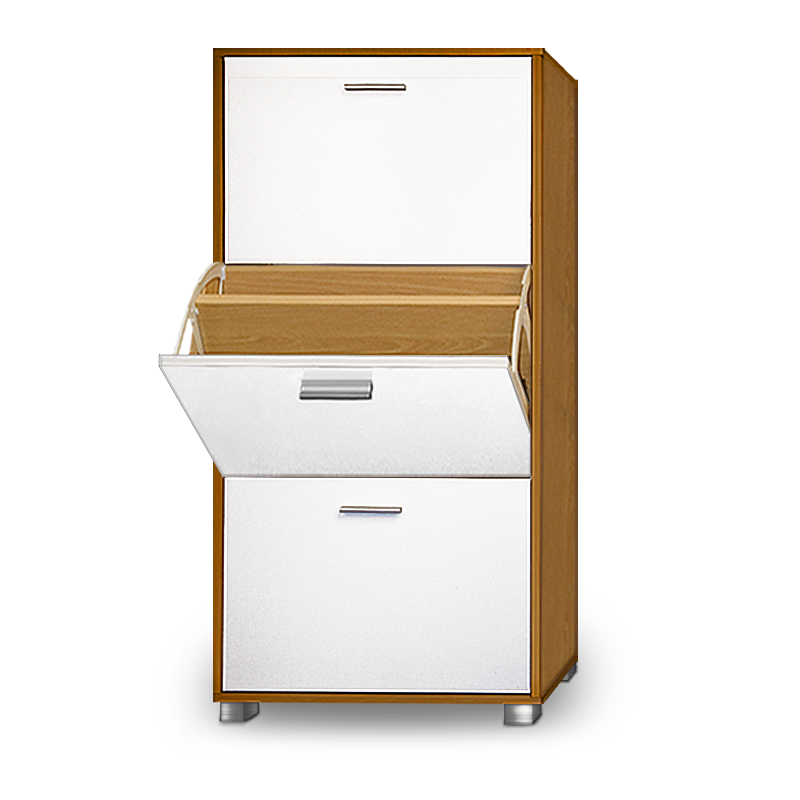 Casaria Deuba Schuhschrank Buche weiß