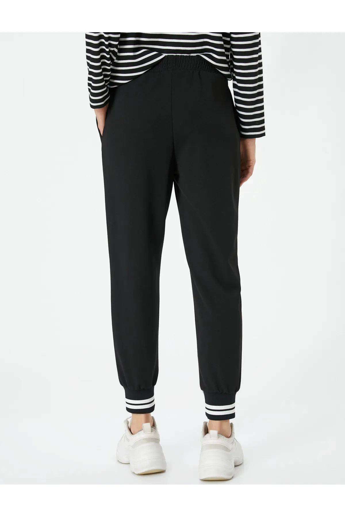 Koton  Jogger-Jogginghose mit geripptem Taschendetail