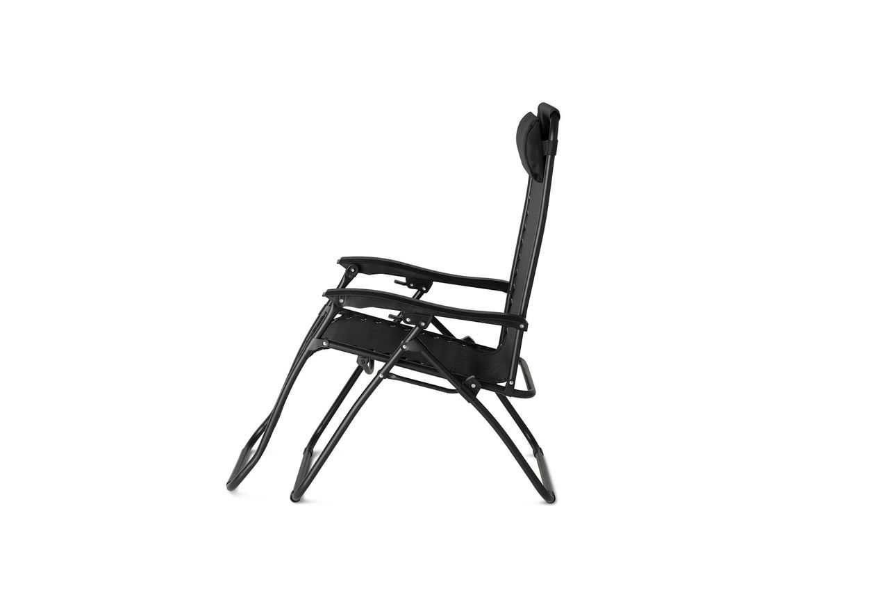 909 OUTDOOR Liegestuhl Anthrazit