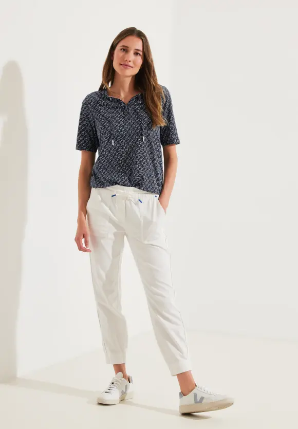 CECIL Shirt mit Rhombus Print
