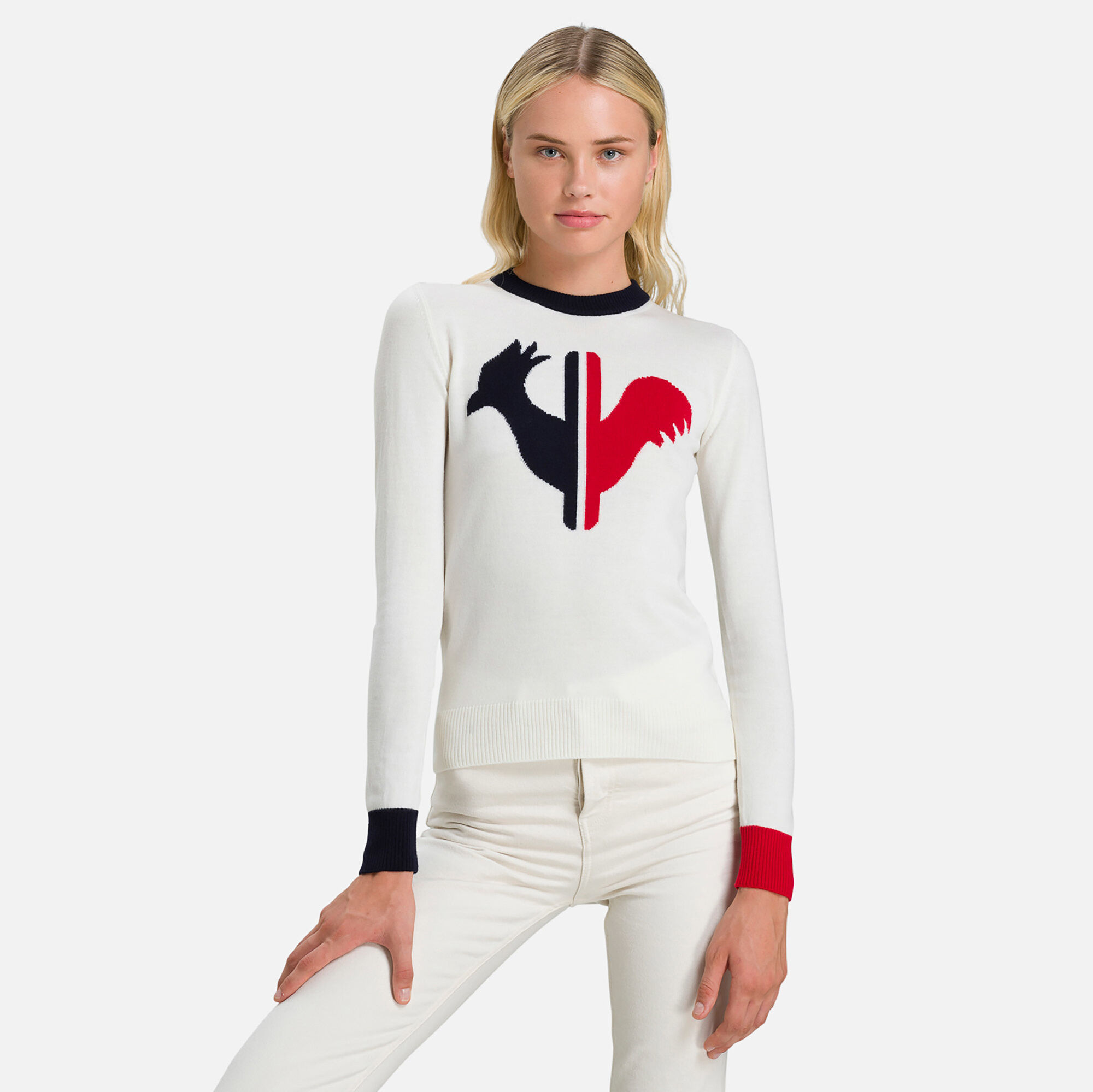 Pull à col rond Alya Femme