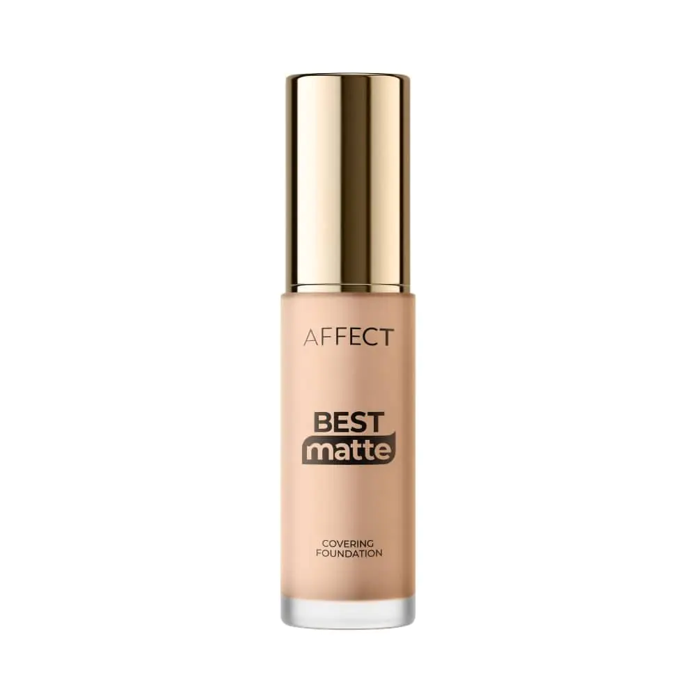 Affect Best Matte - Мат пудер за прекривање, 4N