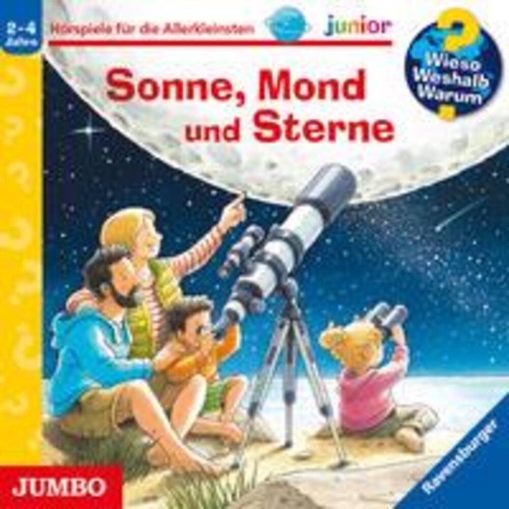 JUMBO Verlag Hörspiel Wieso? Weshalb? Warum? junior. Sonne, Mond und Sterne